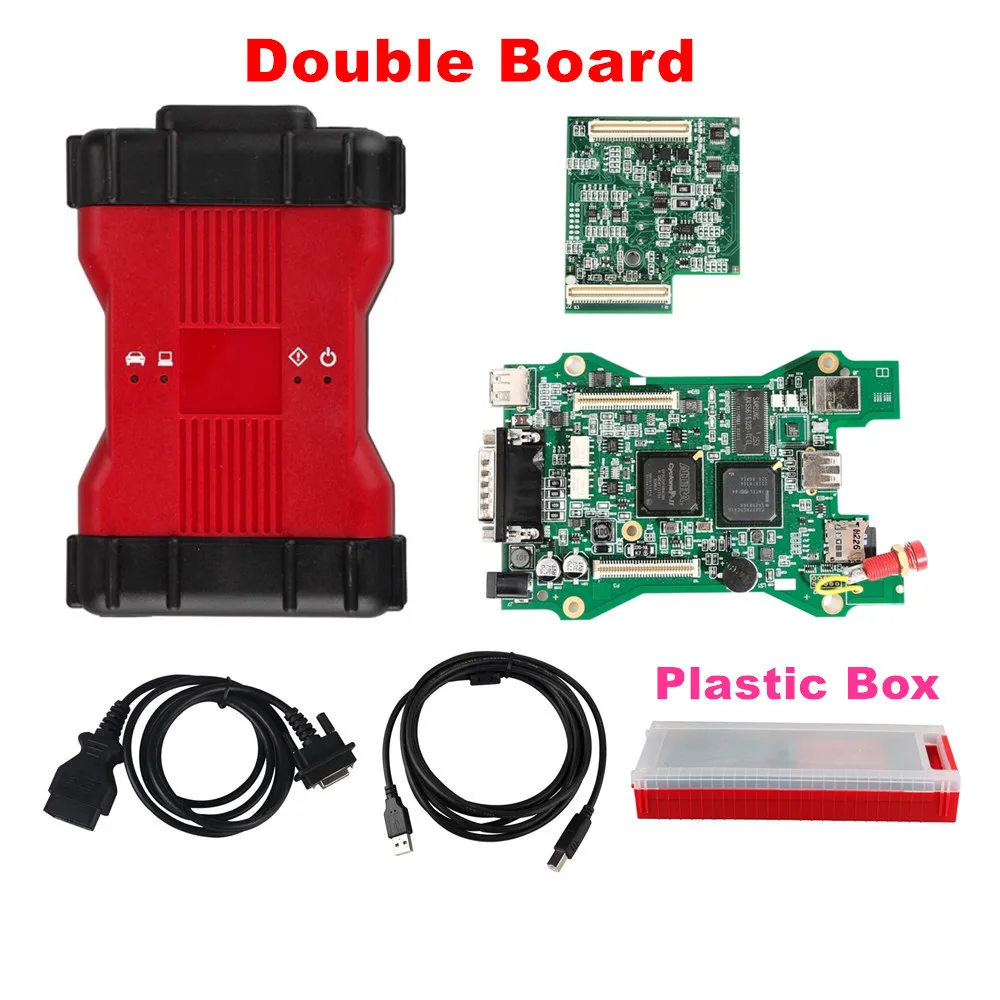 A ++ Originale Doppio Pcb Vcm 2 Scanner Dianostico Ucds Vcm2 Ids Strumento Diagnostico Obd2 V121