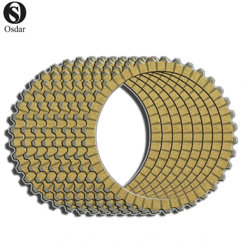 Motorcycle Clutch Friction Plates Kit For Buell M2 Cyclone 1997-2002 S1 Lightning 96-98 S2 Thunderbolt 94-96 X1 Lightning 99-02