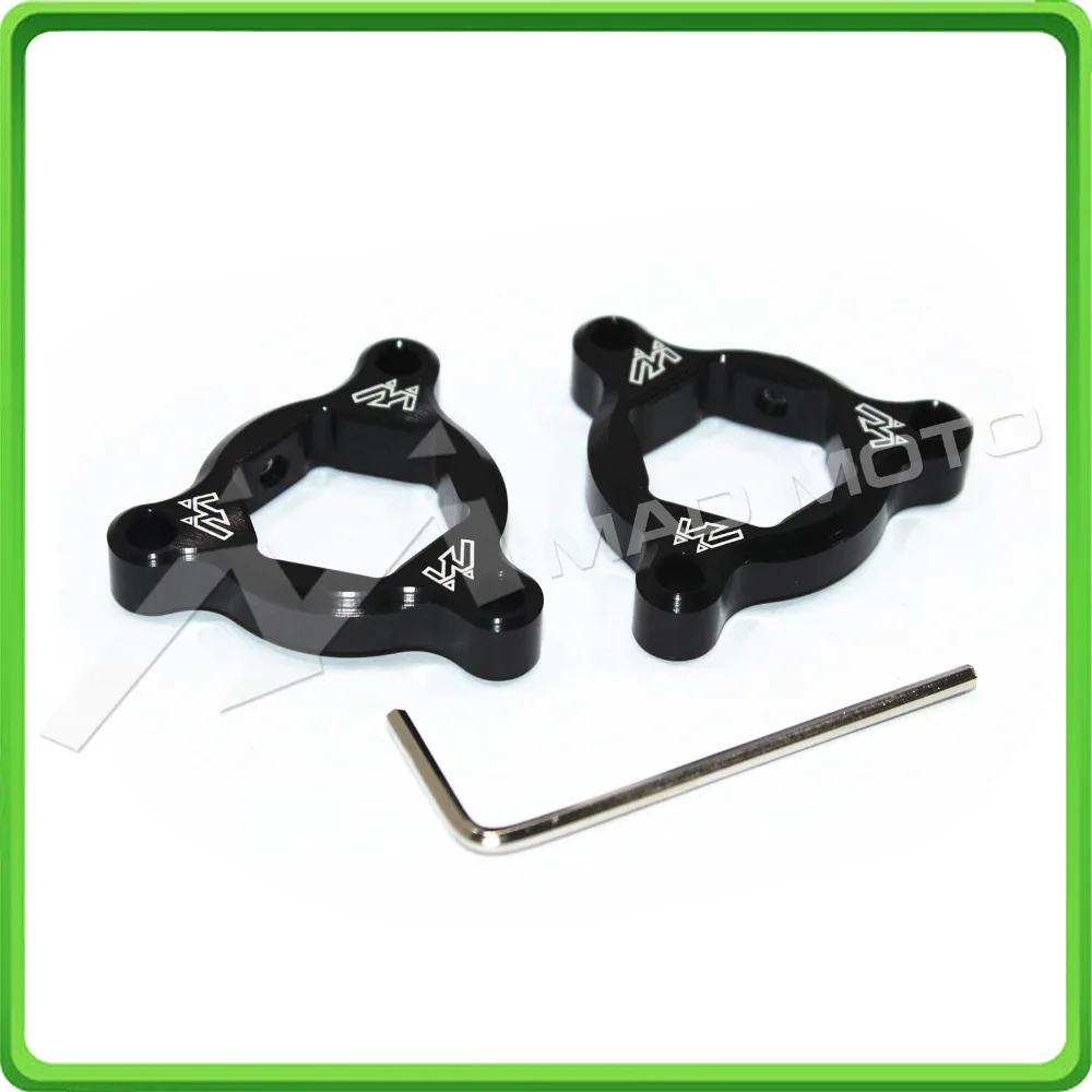Regolatori Precarico Molla Forcella 19Mm Neri Per Buell 1125R 2008-2009 E Buell Xb12R 2009 Stile A