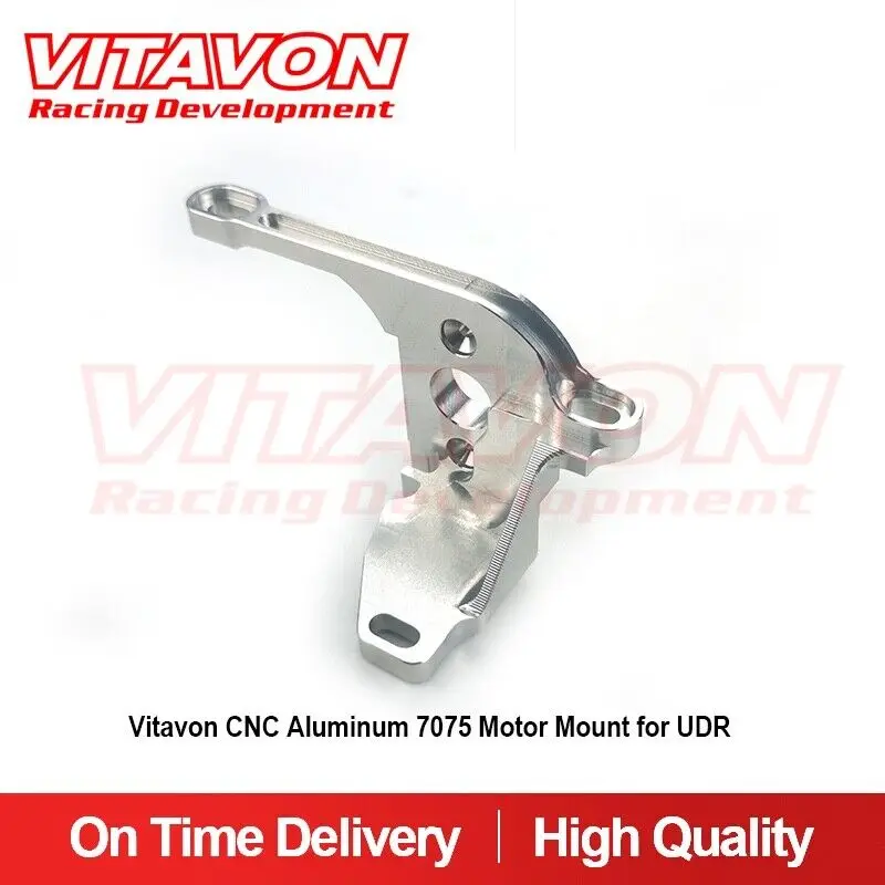 Supporto Motore Vitavon Cnc Alu7075 #8560 Per Traxxas Udr Silver