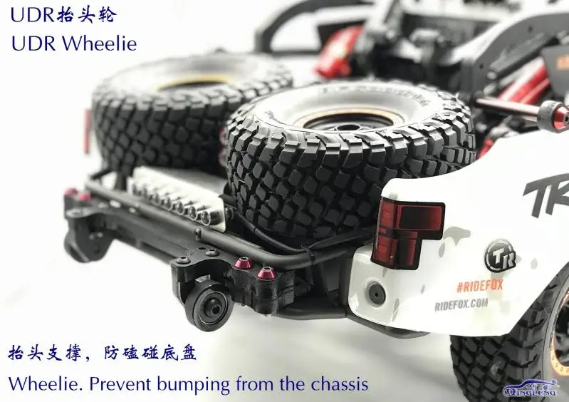 Ruota Con Luci Per 1/7 Traxxas Illimitato Desert Racer Udr