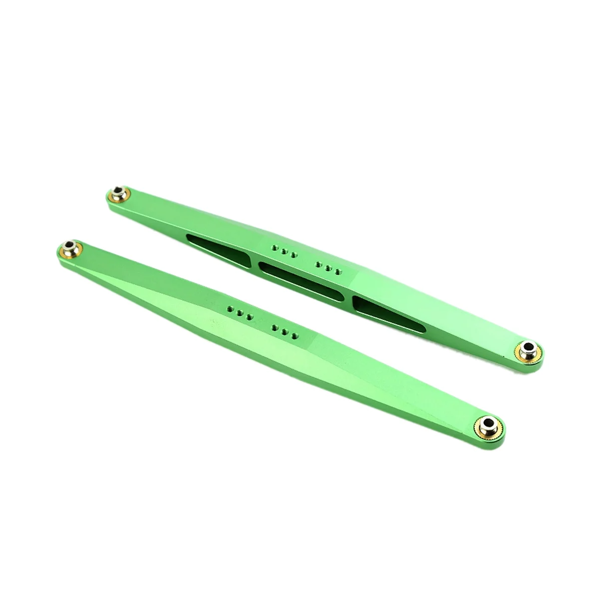2 Pezzi In Metallo Posteriore Trailing Arms Linkage Per Traxxas Unlimited Desert Racer Udr 1/7 Rc Car Upgrade Parts Accessori, Verde