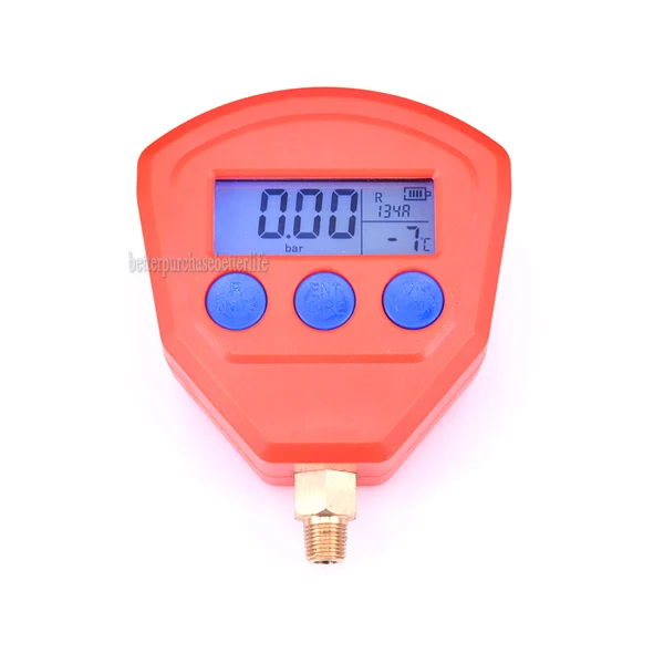 R22 R407C R410 R404A R134A Condizionatore D'Aria Di Refrigerazione Vuoto Attrezzature Mediche Battery-Powered Manometro Digitale