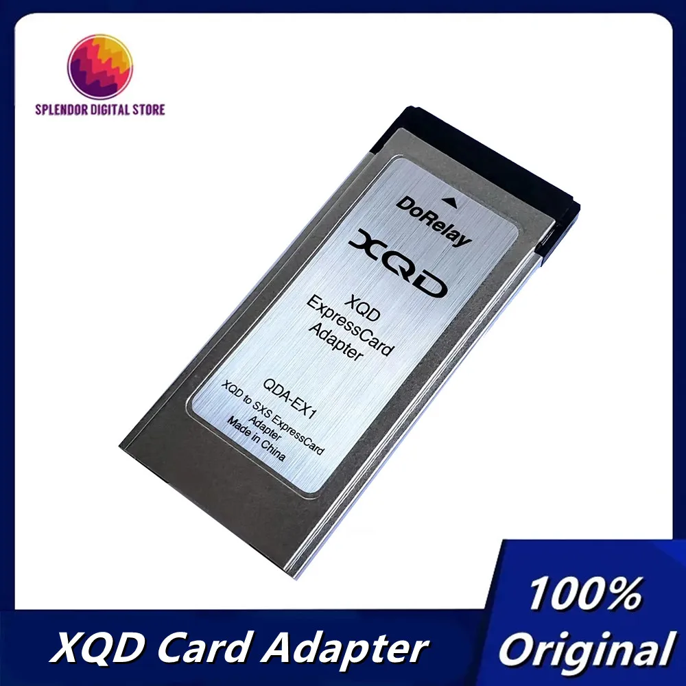 Per Sony Z280 Ex280 X280 4K Schede Di Memoria Fotocamere Xqd Card Adapter Xqd A Esxs Card Holder Adapter Qda-Ex1 4K Memory Card Nuovo