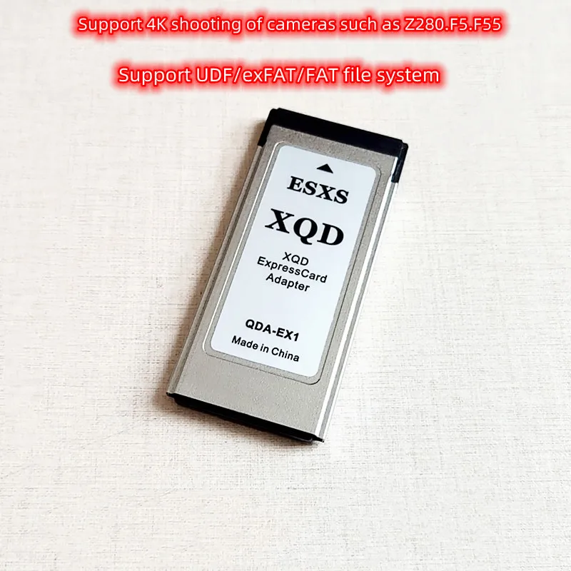 Z280 Ex280 Xqd A Sxs Card Sleeve Card Tray Adapter Qda-Ex1 Scheda Di Memoria 4K Per Sony