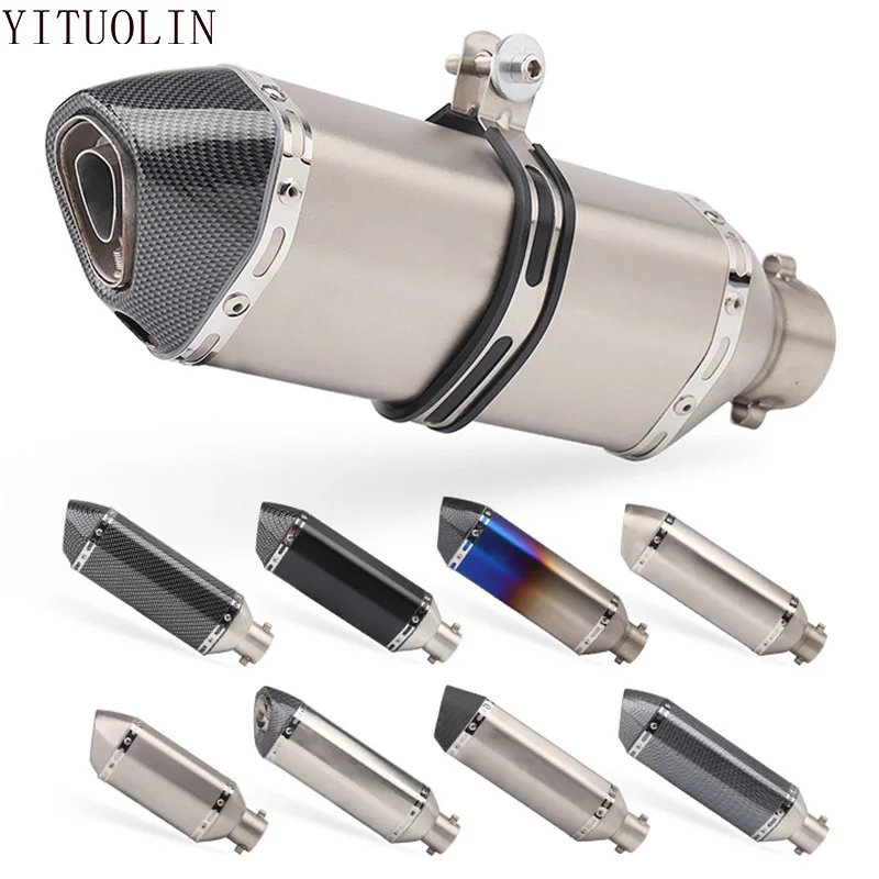 Silenziatore Di Scarico Moto 51Mm Db Killer Per Ducati Corse 749 848 748 Hypermotard 821 1199 Streetfighter Panigale 1199 1098