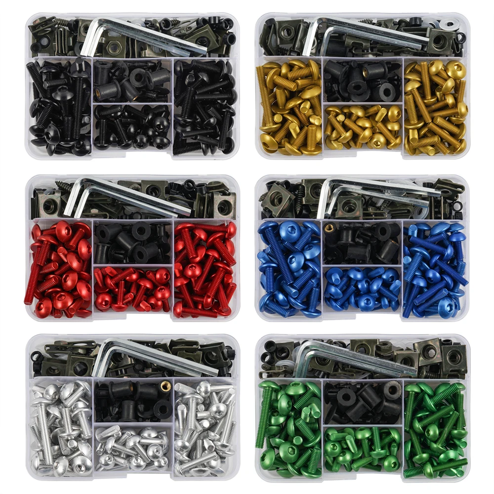 190 Pz Moto Completa Carenatura Bulloni Vite Per Zx12R Ducati 748 Ducati 749 Ducati Hypermotard 821 Cb 650R Yamaha R6 2008