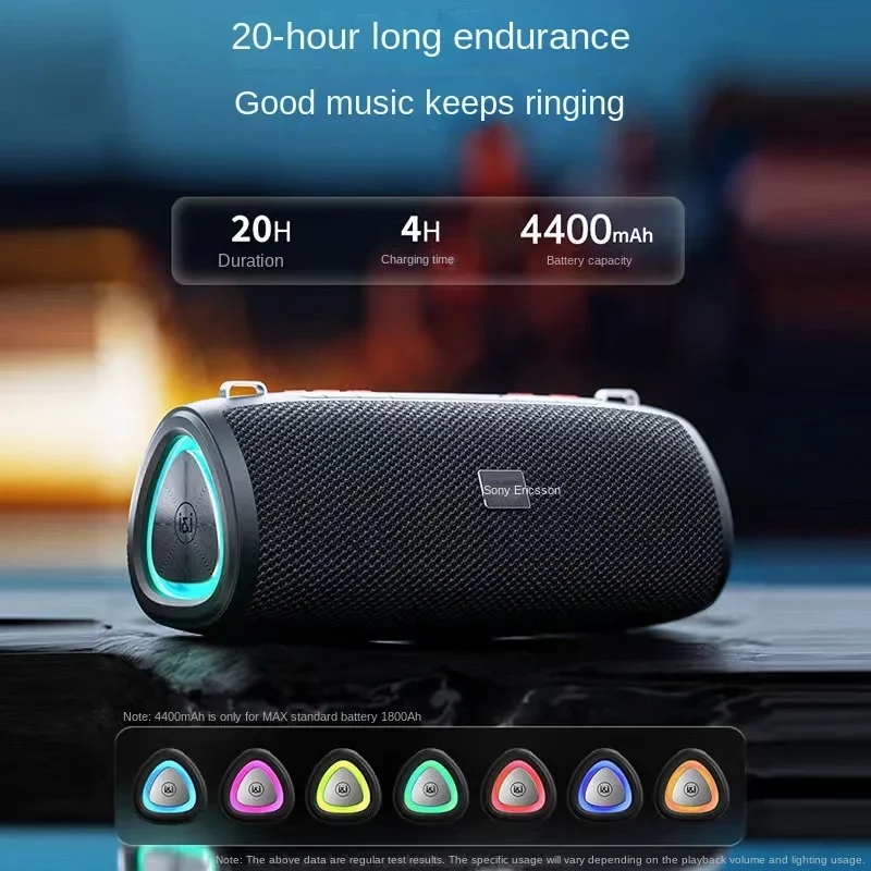 Sony Ericsson S36Max Altoparlante Bluetooth Portatile Wireless Esterno Rgb Doppio Altoparlante Altoparlante Di Alta Qualità Del Suono Home Car Subwoof