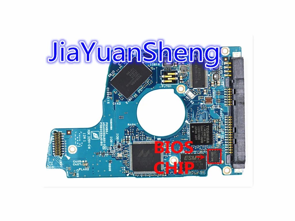 G3346A Toshiba Hard Disk Circuit Board Logic Board Codifica Notebook Hybrid Hard Disk Circuit Board G3346A Ic: 88I9317- Ral2