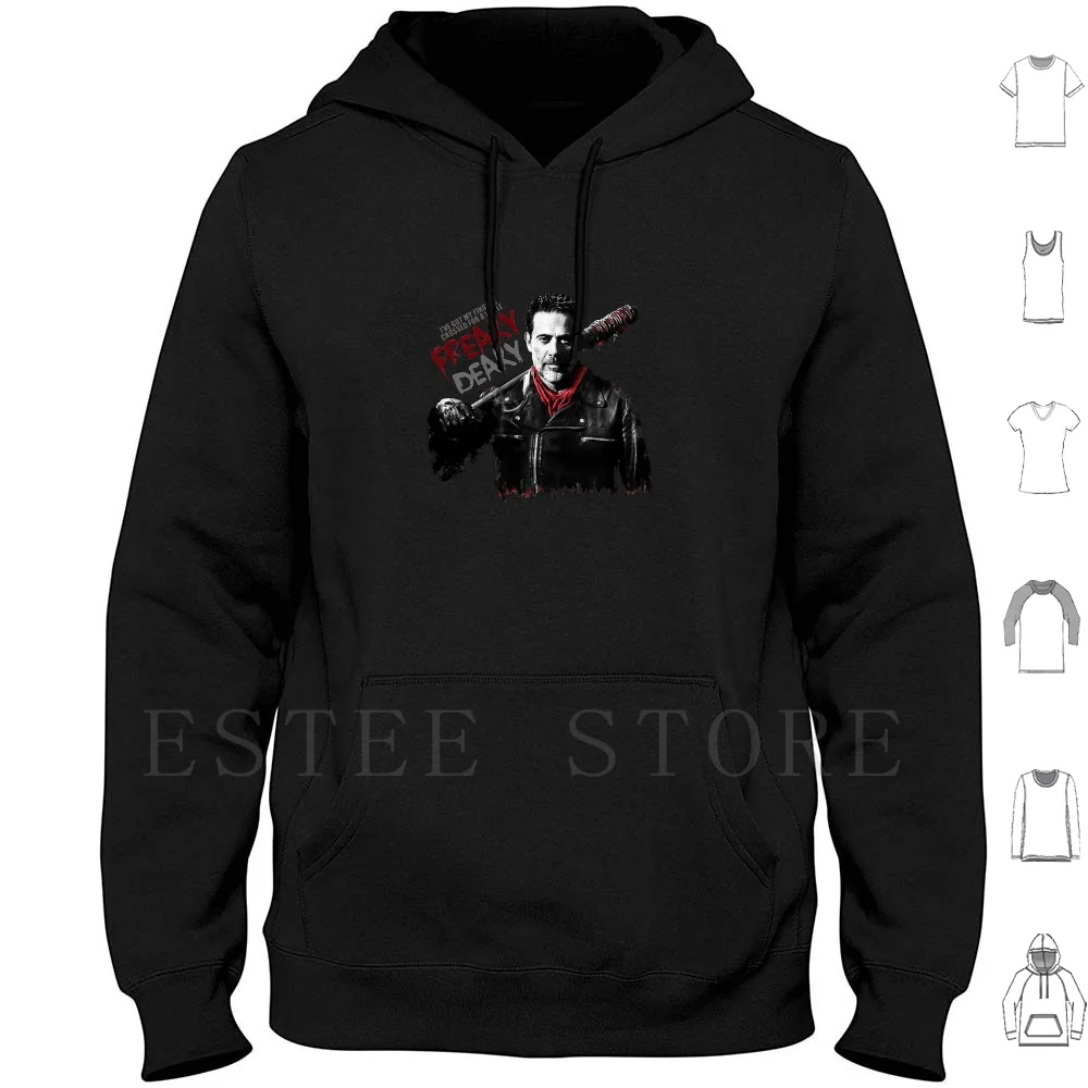Negan-Freaky Deaky Hoodies The Walking Dead Twd Negan Rick Grimes Daryl Sophie Maggie Rogers Abe Zombie