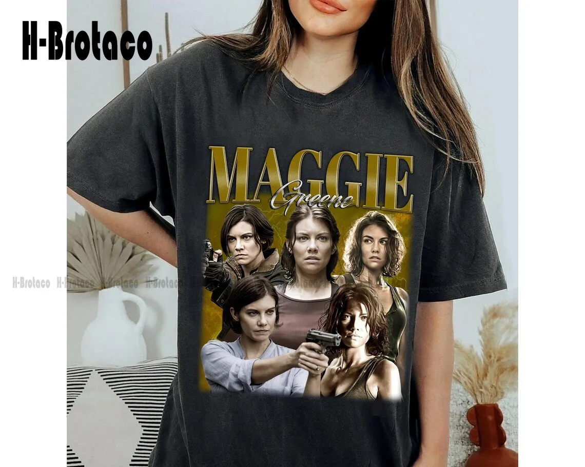 Maggie Greene Shirt, Maggie Greene Vintage, T-Shirt, Maggie Greene Retro, Camicia Alla Moda, Camicia Retrò