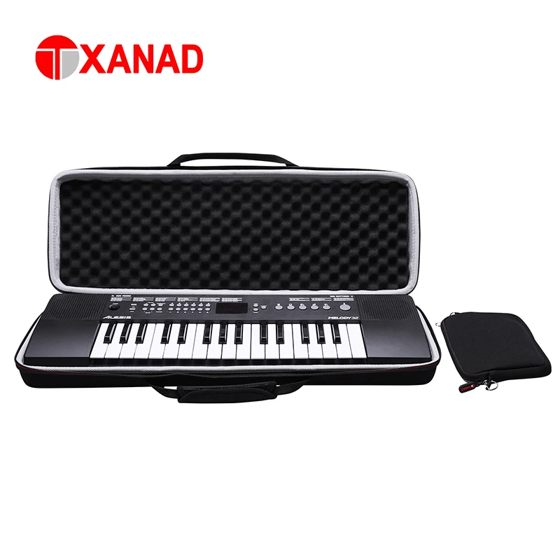 Custodia Rigida Xanad Eva Per Alesis Melody 32 Tasti Mini Digital Piano Midi Keyboard Controller Custodia Protettiva Per Il Trasporto