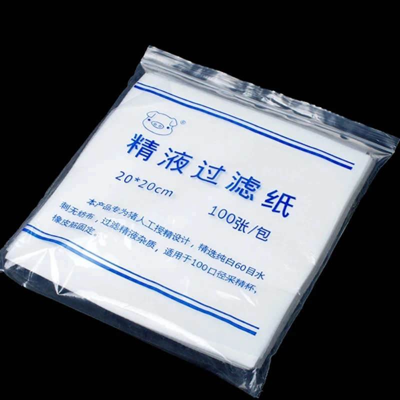 1 Pacchetto Maiale Inseminazione Artificiale Carta Da Filtro Raccolta Sperma Di Cinghiale Sperma Fine Diluito Allevamento Di Bestiame Mucca Fattoria C