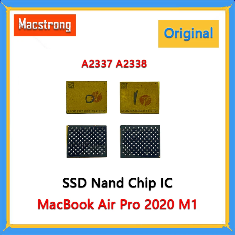 Testato 256G 500G 1Tb 2Tb Ssd Nand Chip Ic Per Macbook Air A2337 Pro Retina A2338 13 "M1 2020
