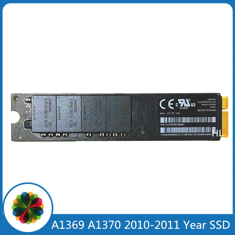 Originale A1369 A1370 64Gb 128Gb 256Gb 2010 2011 Anno Ssd Per Macbook Air Laptop Scheda Madre Sostituzione Disco A Stato Solido