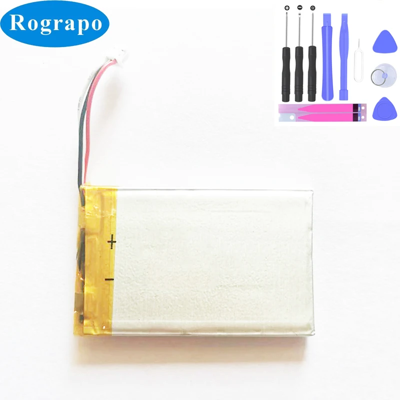 3.7V Nuovo 616-0159 E225846 Mp3 Mp4 Batteria Per Apple Ipod 3 Gen 3Rd Generazione A1040 10Gb 15 20 30 40 Gb Accumulatore 3-Filo Spina