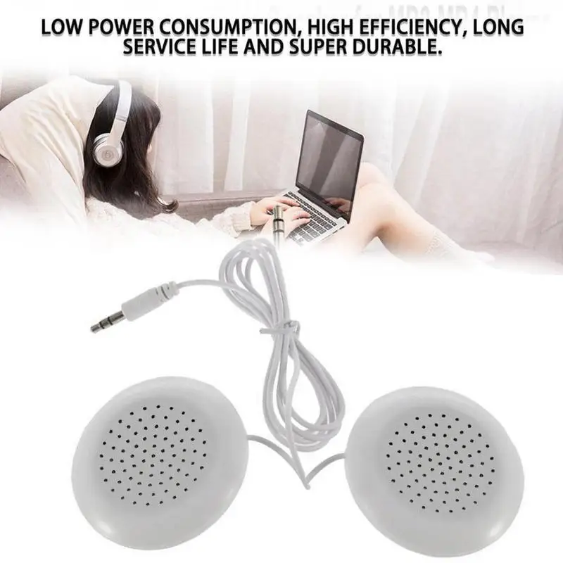 1Set 3.5Mm Spina Universale Mini Collo Cuscino Altoparlante Lettore Cuscino Per Scatola Telefonica Mp3 Music Pod Mp4 Accessori Suono Parla