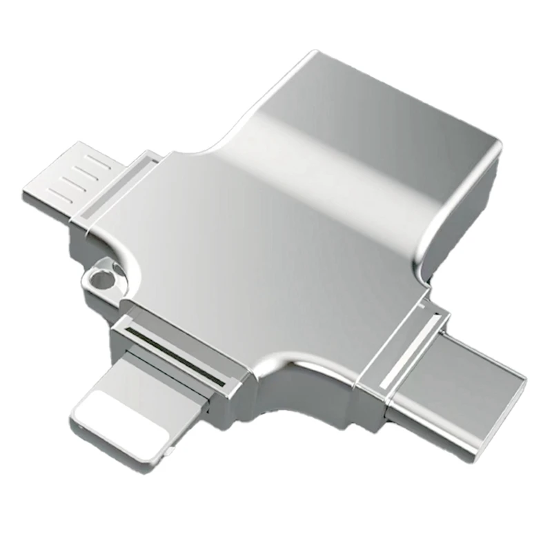 Adattatore Micro-Card 4 In 1 Usb 3.0 Micro-Sd A Usb Cardreader Per Apple Interface Otg Adaptador