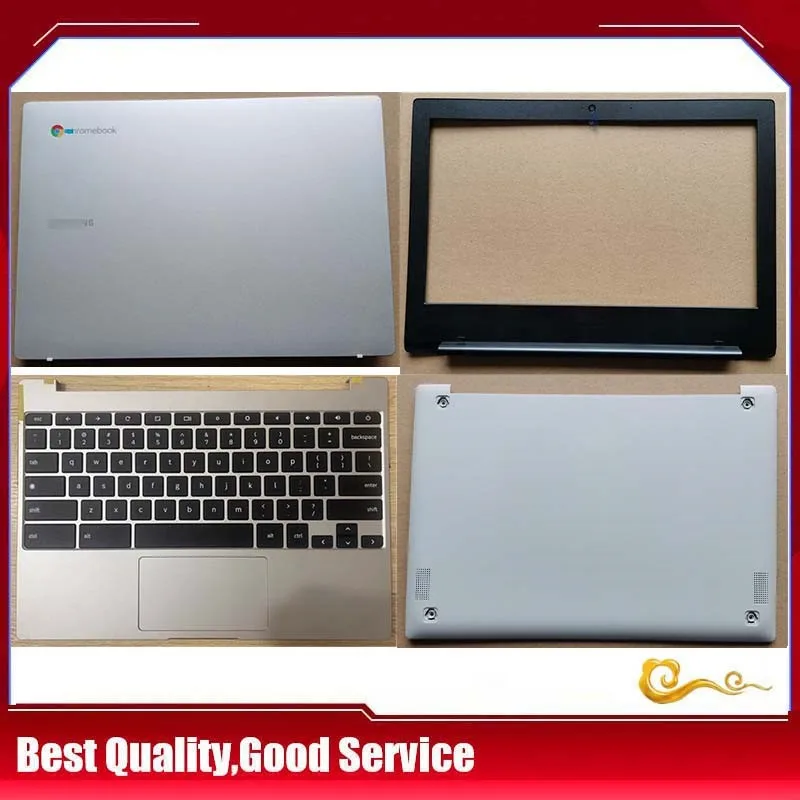 Nuovo/Org Per Samsung Galaxy Chromebook Go Lte Xe315Xda Xe310Xda Cover Posteriore Lcd/Cornice Lcd/Poggiapolsi Copertura Superiore Degli Stati Uniti/Cu