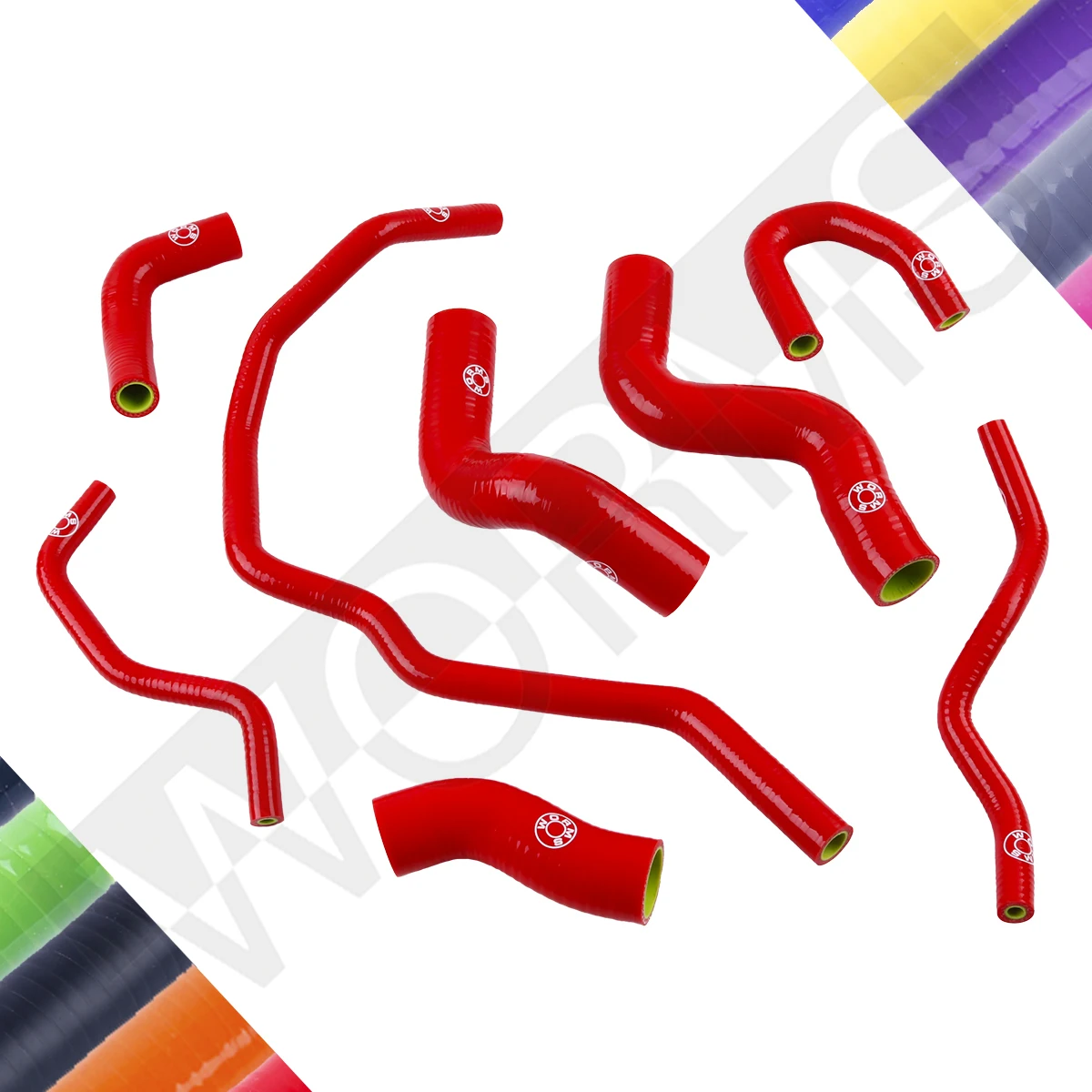 Per Audi A3 S3 (8P) Seat Leon Golf Gti Mk5 Skoda Octavia Mk2 2.0 Tfsi Silicone Radiatore Tubo Flessibile Del Liquido Di Raffreddamento Kit