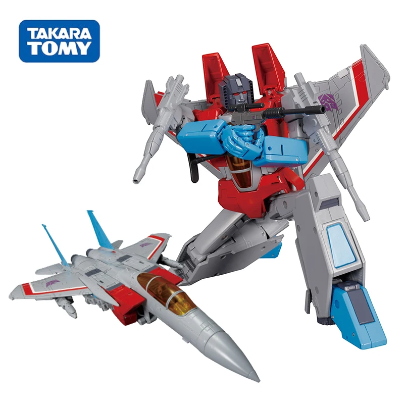 In Magazzino Trasformatori Originali Takara Mp-52 Capolavoro Starscream 2.0 Anime Figure Action Figures Model Toys