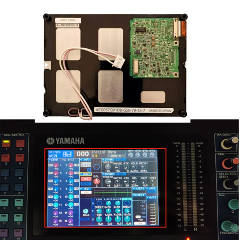 Nuovo Display Originale Per Yamaha Ls9 Motif Xs8 Series Sintetizzatore Console Di Missaggio Digitale Pannello Dello Schermo Lcd