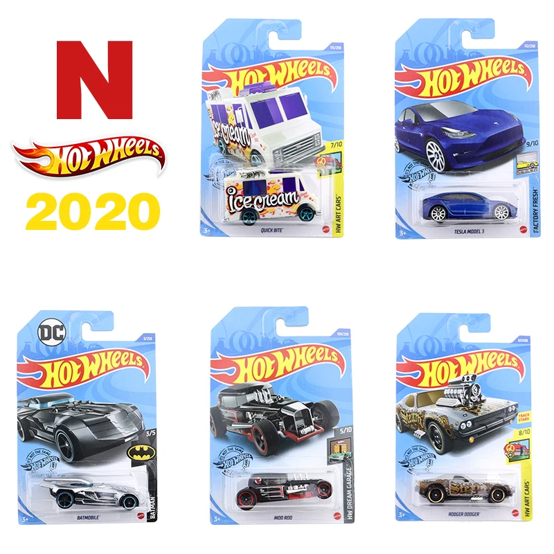 2020N Original Hot Wheels 1:64 Collector Edition Ford Transit Connect Metal Diecast Cars Giocattoli Per Bambini Regalo
