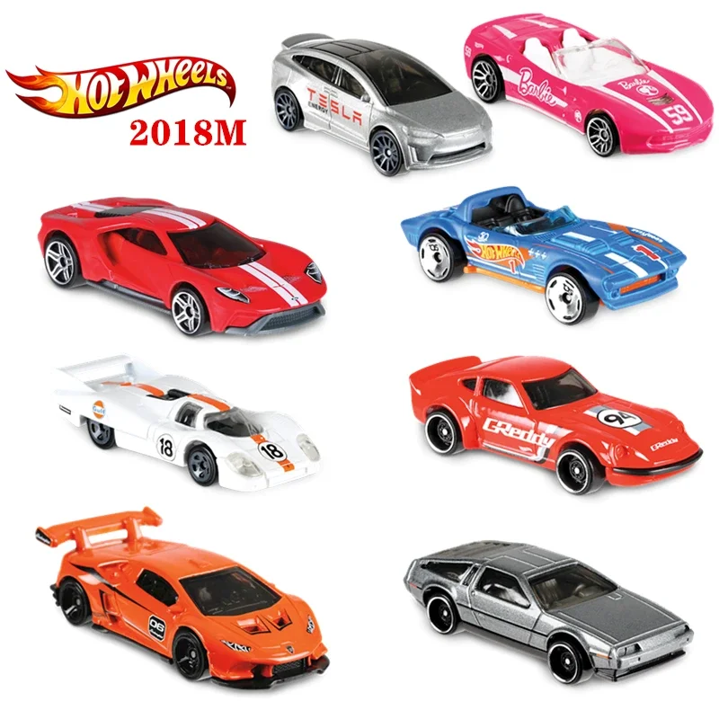 2018M Original Hot Wheels Dodge Challenger Drift Car Ford Die-Casting Lega Coupe Model Boy Toy Collection Ornament