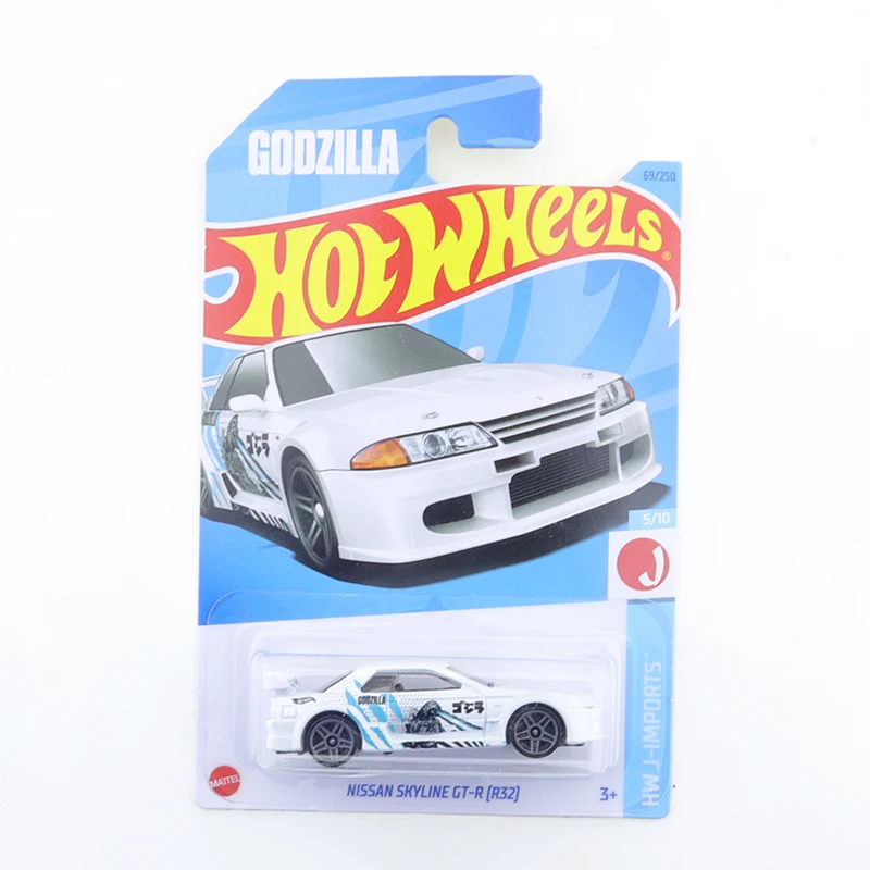 2023D Original Hot Wheels Modello Di Auto In Lega Nissan Skyline Gt-Rbnr32 08 Ford Focus Boy Collection Toy Regalo Di Compleanno