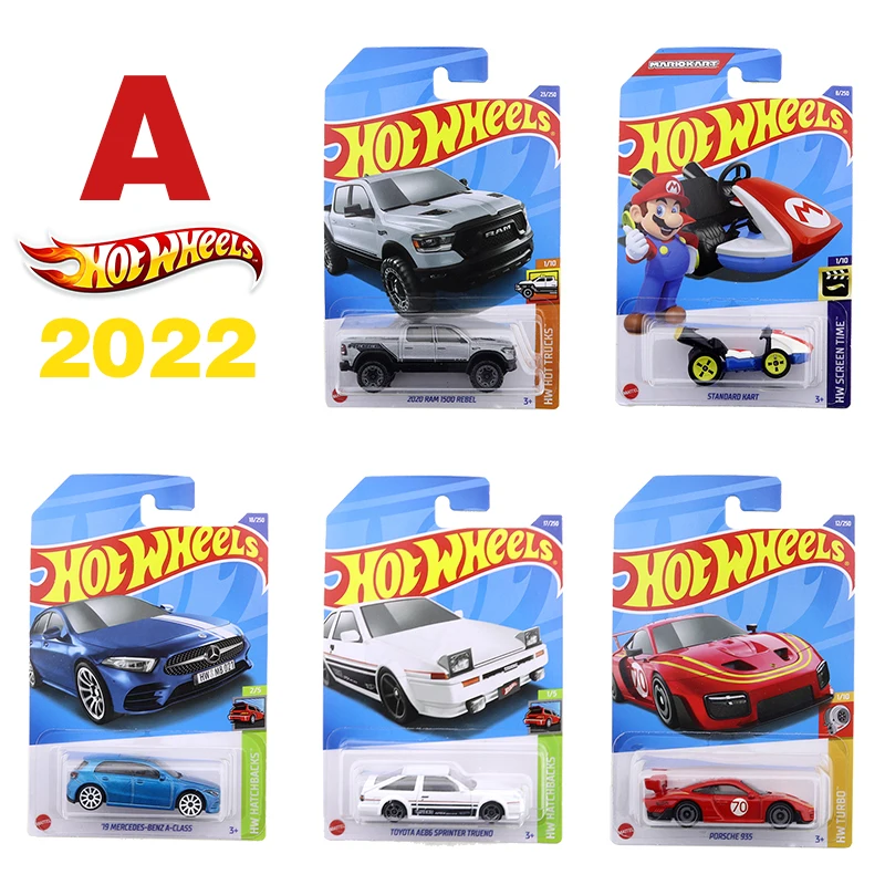 2020A Hot Wheels Modello Di Auto In Lega Originale 85 Honda City Turbo Ii 19 Mercedes-Benz A-Class Toyota Ae86 Sprinter Trueno Giocattolo Da Ragazzo