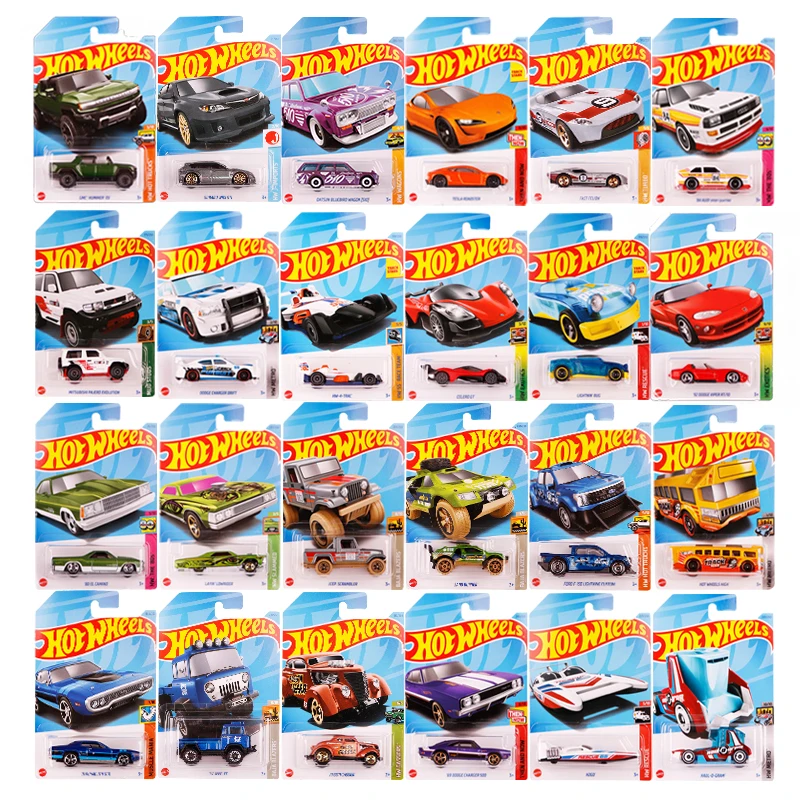 2023 Hot Wheels C4982-23P 57Jeep Ford F150 Lightning Celero Gt Mitsubishi Pajero Datsun Bluebird Ford 1:64 Diecast Alloy Car Toy