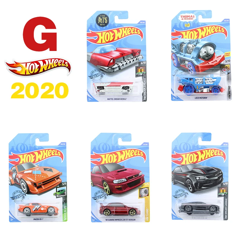 2020G Hot Wheels 1:64 Car Tesla Mazda Jeep Ford Chevy Metal Diecast Model Giocattoli Per Bambini Regalo