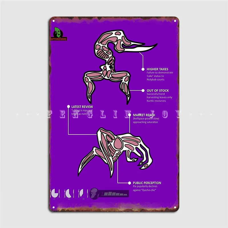 Oddworld Scrab E Paramite Review Targa In Lamiera Poster Club Bar Wall Decor Club Home Decoration Tin Sign Poster