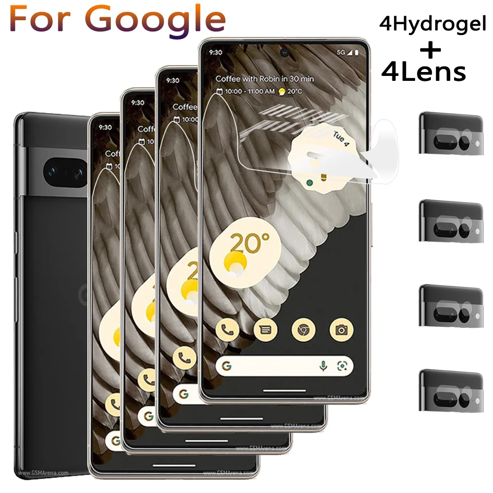 Pipellicola Protettiva Pixel 7 Pro Screen Protector For Google Pixel 6A Hydrogel Film Per Pixel7/Pixel6 Protezione Della Fotocamera Google Pixel 6 Pro