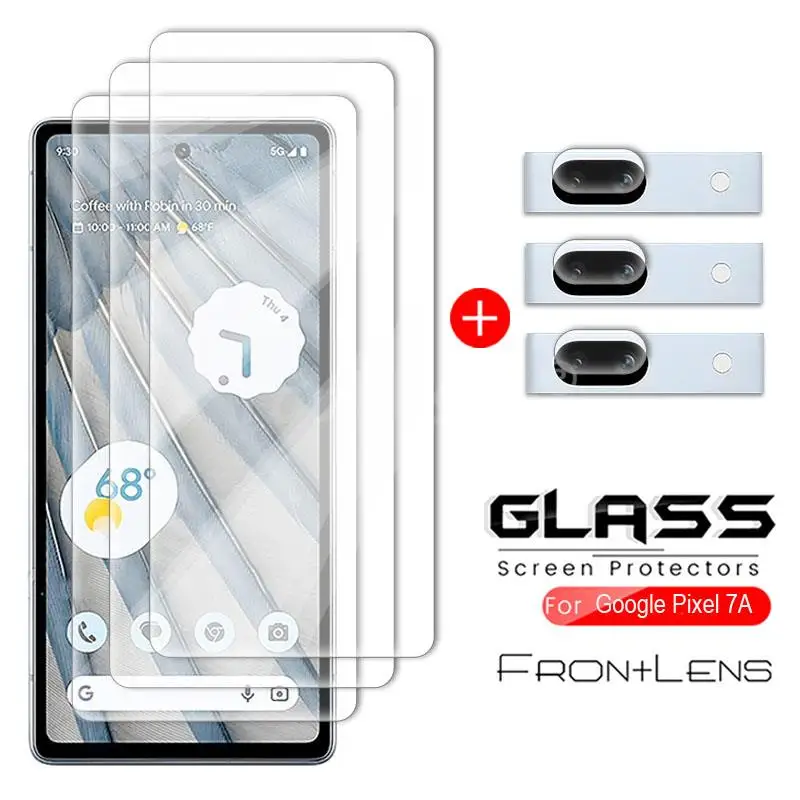 Per Google Pixel 7A Glass Per Google Pixel 7A 7 6 6A Pellicola Proteggi Schermo In Vetro Temperato Per Fotocamera Google Pixel 7A Glass