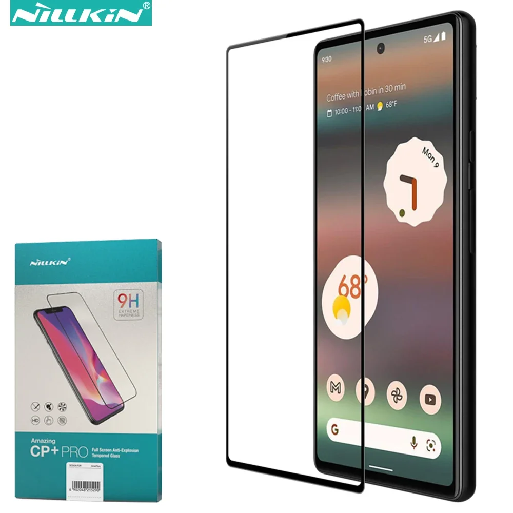 Nillkin Cp + Pro Vetro Temperato Per Google Pixel 6A, 2.5D Proteggi Schermo A Copertura Totale Per Google Pixel 7A