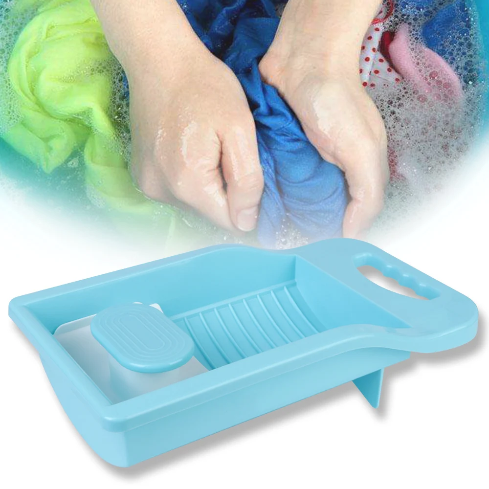Washing Board Antislip Convenient For Baby Clothes Underwear Socks Bathroom Accessories Mini Washboard Washing Tool