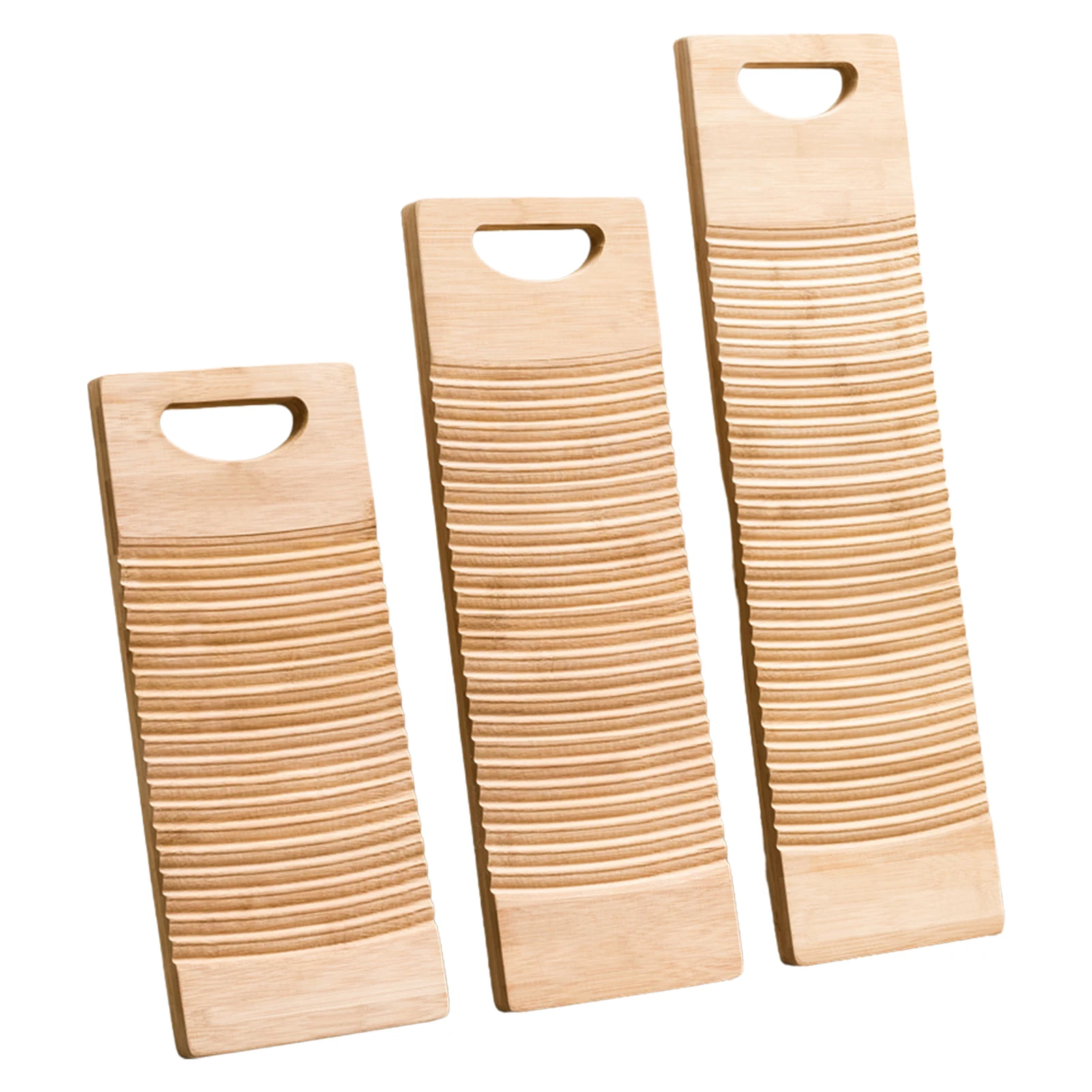 Washing Clothes Washboard Bamboo Wood Laundry Board For Hand Washing Rustic Wooden Hand Wash Board For Home