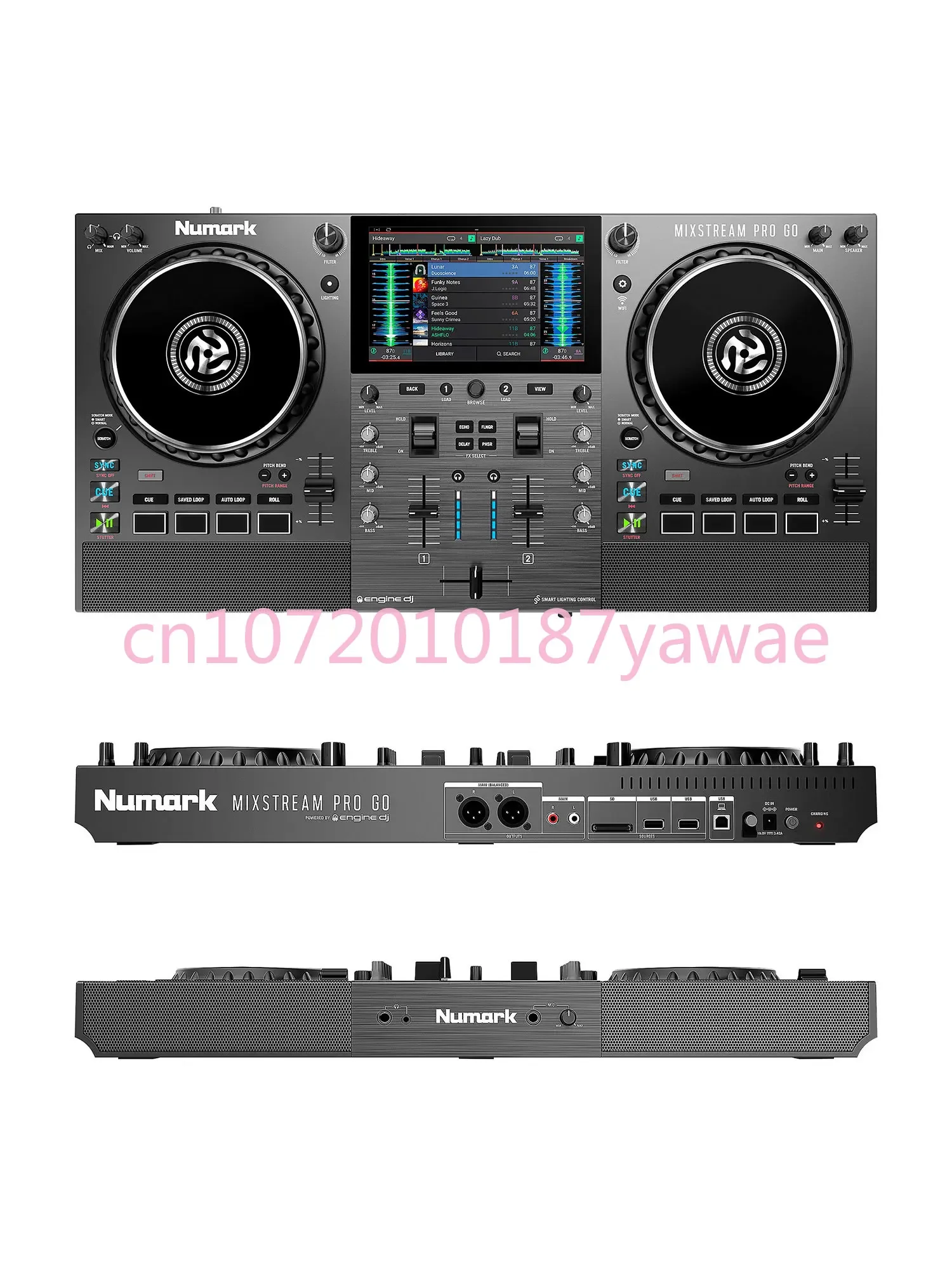 Numark Mixstream Pro Dj All-In-One Machine Disk Recorder Porta Usb Sd Card Touch Screen
