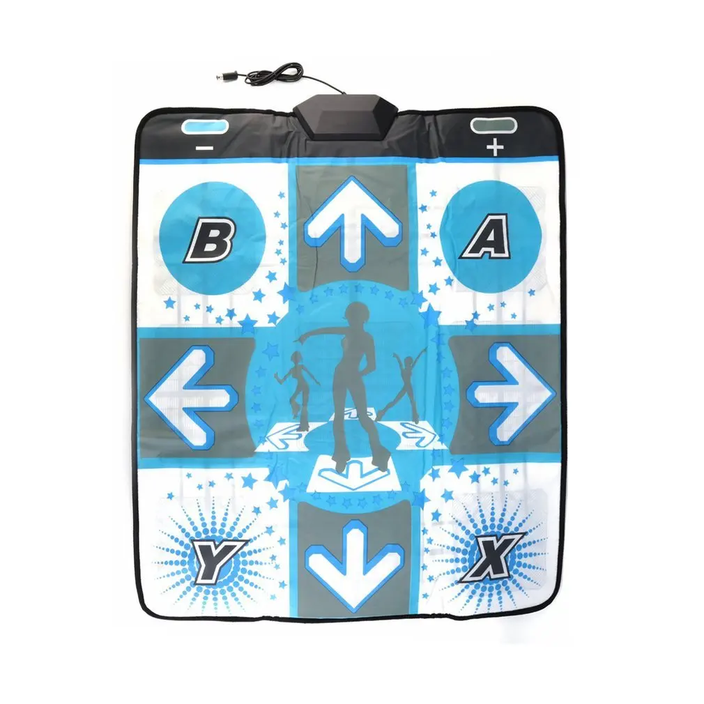 Hot Anti Slip Dance Revolution Dance Pad Mat Dancing Step Per Nintend Per Wii Per Pc Tv Party Game Accessori Con Usb