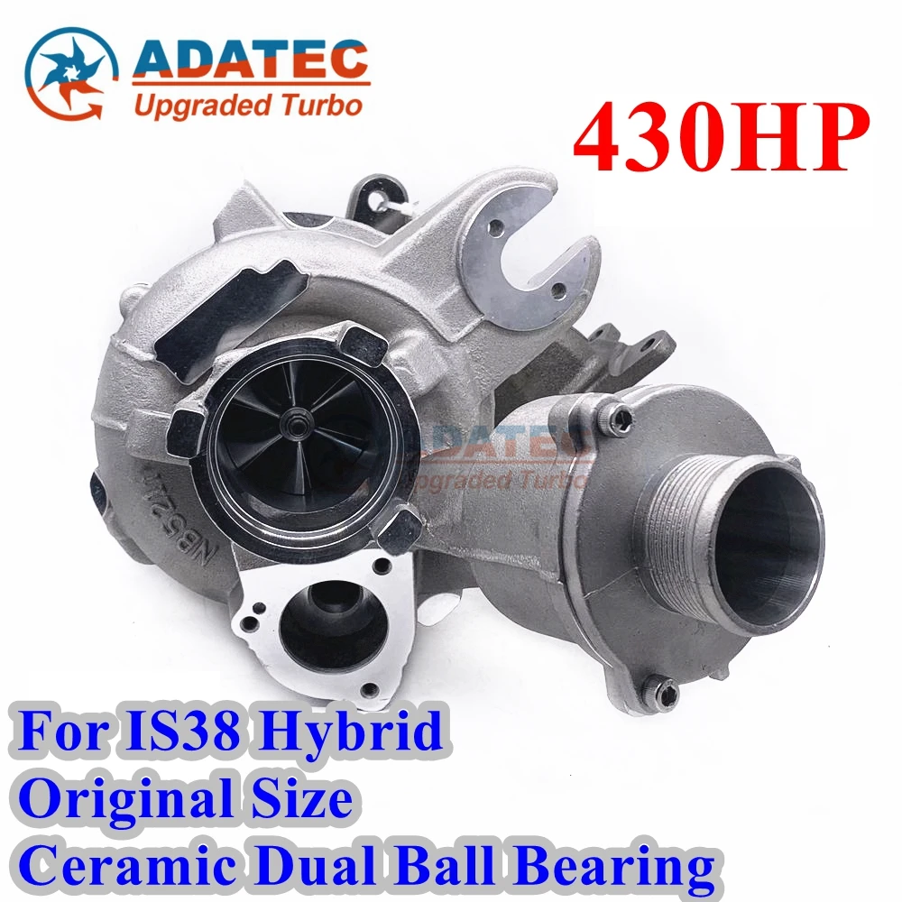 Rhf5 Is38 Aggiornamento Turbo Chra Cuscinetto Ceramico Turbine Turbine Turbine Turbina Per Volkswagen Golf 7 1.8T 1.8L 430Hp