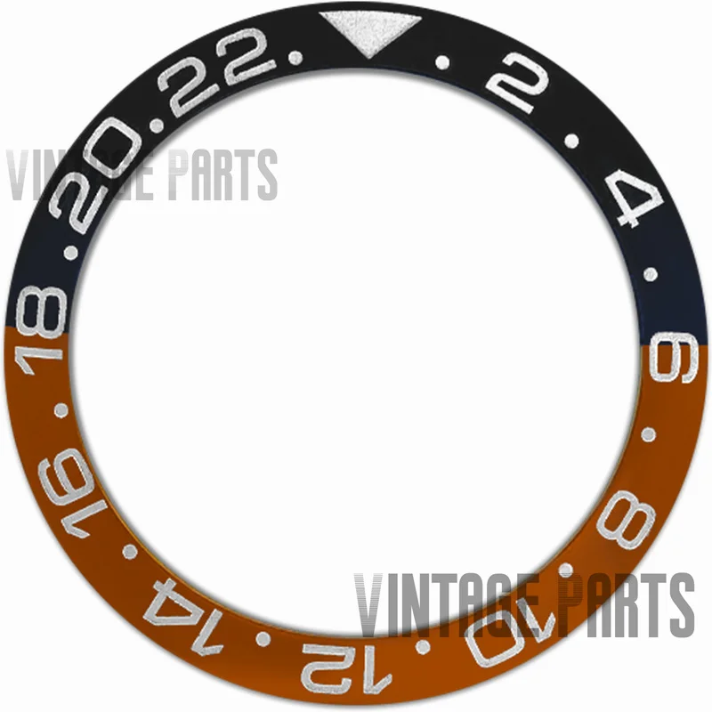Inserto Per Lunetta In Ceramica Di Grado B Gmt Da 38Mm Adatto Per Orologio Rolex