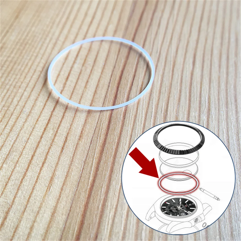 326933 Resinous Watch Bezel Anello Di Guarnizione Interna Per Rolex Sky-Houser Oystersteel Watch Case Seal