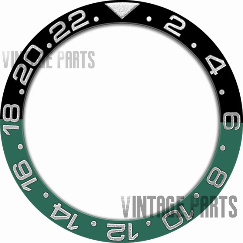 Inserto Per Lunetta In Ceramica Gmt Di Grado B Da 38Mm Adatto Per Orologio Rolex