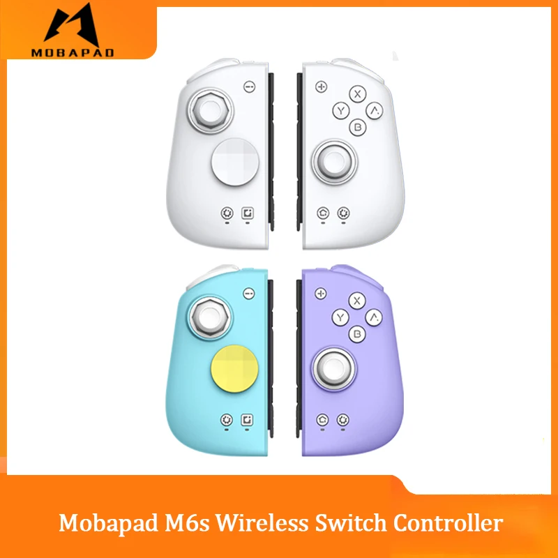 Mocapad M6S Controller Switch Wireless Pro Joystick Gamepad Nfc/Turbo/6 Axis Gyro Joy Pad Controller Nintendo Switch