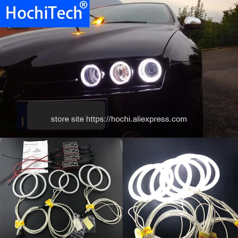 Hochitech Eccellente Ccfl Fari Alogeni Di Profondità Kit Ultra Luminoso Del Faro Di Illuminazione Per Alfa Romeo 159 2005 2006 2007 2008 2009 10 2011