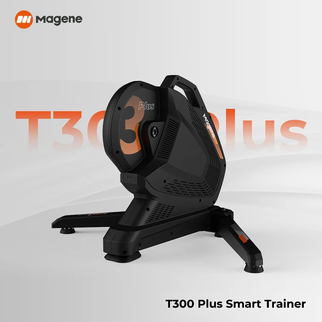 Magene T300 Plus Smart Trainer Power Precision Pieghevole Compatibile 130/135Mm Rilascio 12 X14 2/148Mm Thru Axle Bike Xdr 12 Velocità Cas