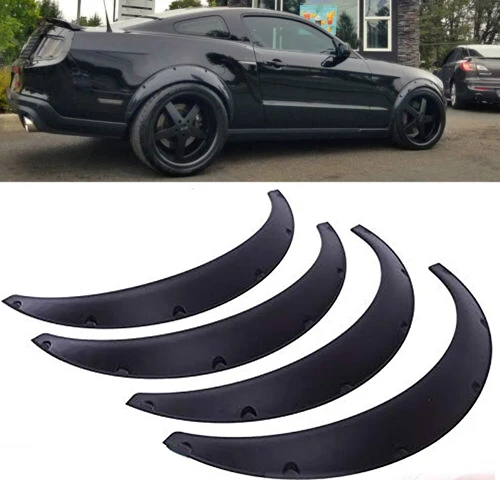 Laicy Per Ford Mustang Gt Gts 1964-2021 Car Wheel Arch Fender Flares Parafango Fango Splash Guard Wheel Sopracciglio Extra Wide Body Kit