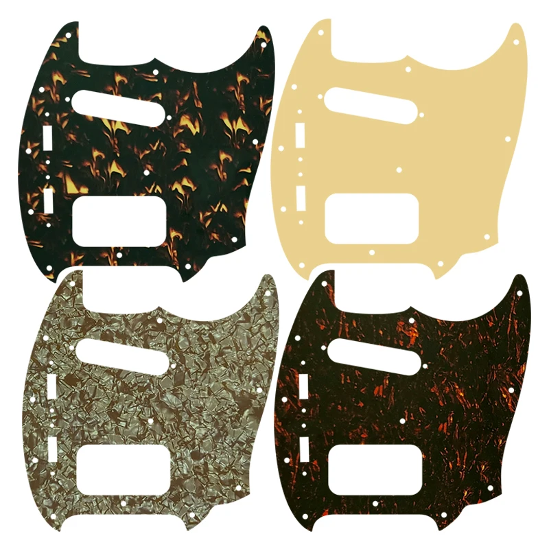 Parti Di Chitarra Fei Man-Per Usa Fender Mustang Sh Battipenna Per Chitarra Con Pickup Singoli E Humbucker Opzioni Multicolori