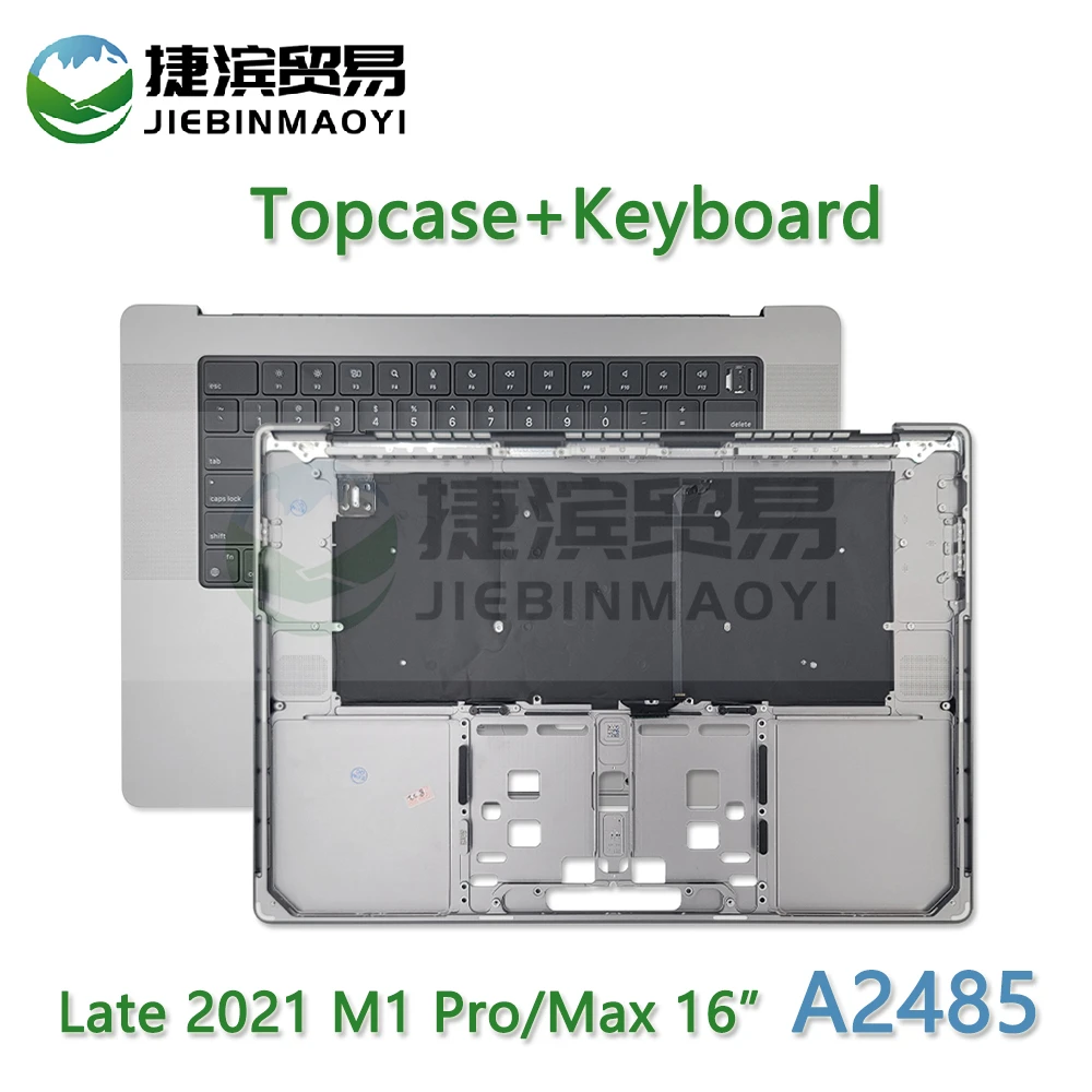 2021 Laptop Keyboard Top Case Per Macbook Pro M1 Pro/Max Retina 16 Pollici A2485 Topcase Space Grey Silver Color